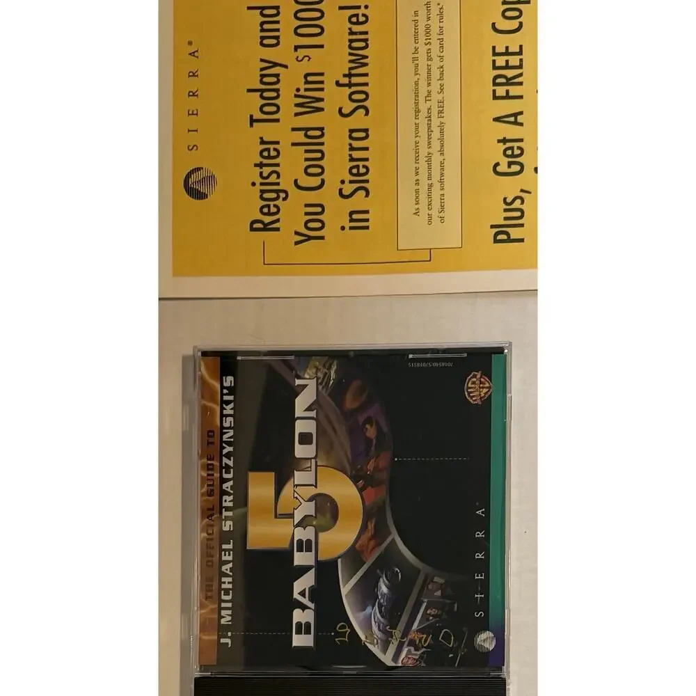 Official Guide to Babylon 5 for PC Win 95 and MAC CD BOXED